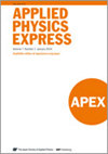 Applied Physics Express雜志封面